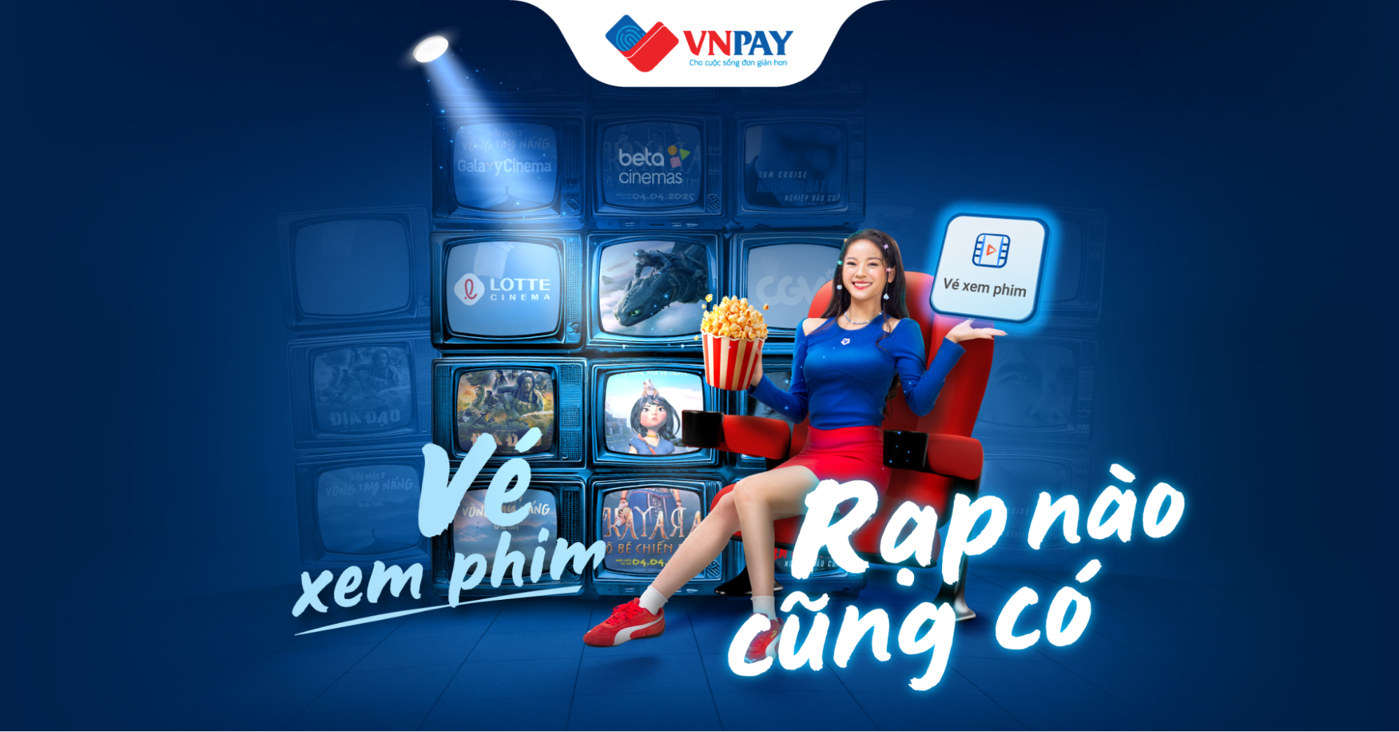 Tính năng “Đặt vé xem phim” trên ứng dụng VNPAY: Ưu điểm và cách đặt vé tiện lợi nhất